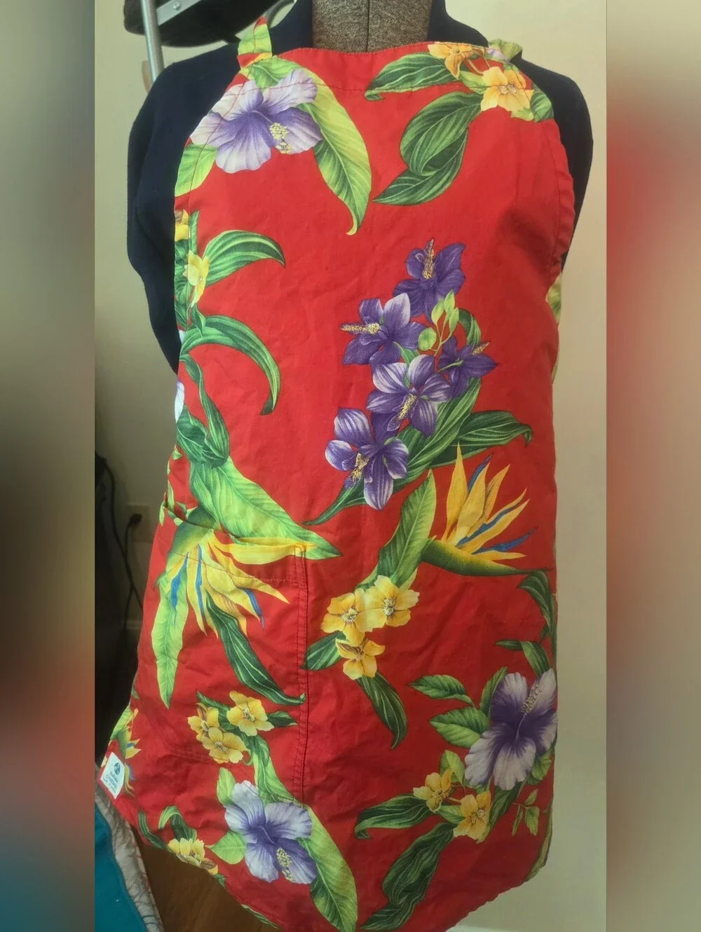 Kalaha Creations Hawiian Made Vintage Apron